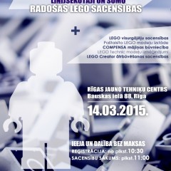 LEGO svētki Rīgas Jauno tehniķu centrā