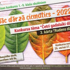 “Nāc dārzā ciemoties!” 3. kārta – “Rudens dārzā”