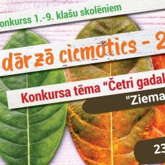 Nāc dārzā ciemoties 4.kārta – Ziema dārzā