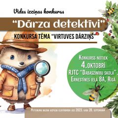 Aicinām piedalīties konkursā – Dārza detektīvi