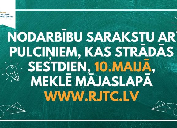 🗓️ Plāno savu sestdienu kopā ar mums!