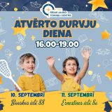 Aicinām uz Atvērto durvju dienām