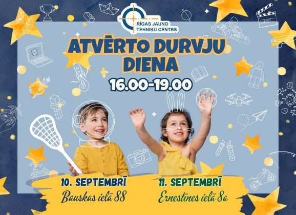 Aicinām uz Atvērto durvju dienām