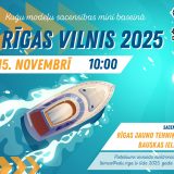 Kuģu modeļu sacensības “Rīgas vilnis 2025”