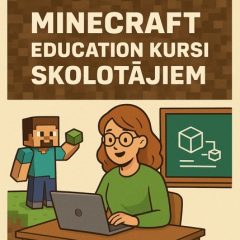 “Ievads Platformas Minecraft Education izmantošanā pedagoga darbā” (6 stundas)