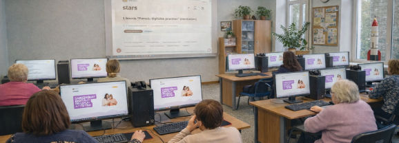 Projekts “Sabiedrības digitālo prasmju attīstība”