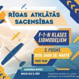 Rīgas atklātās sacensības F-1-N klases lidmodeļiem – 2. posms