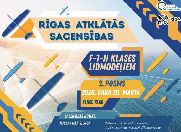 Rīgas atklātās sacensības F-1-N klases lidmodeļiem – 2. posms