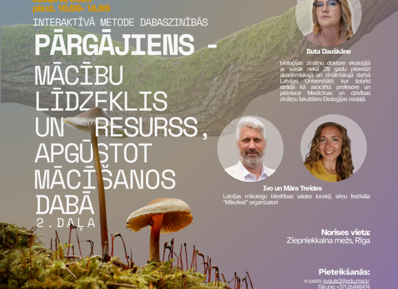 Aicinām pedagogus uz profesionālās kompetences pilnveides kursiem