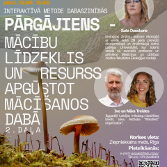 Aicinām pedagogus uz profesionālās kompetences pilnveides kursiem