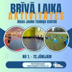 Bezmaksas brīvā laika aktivitātes