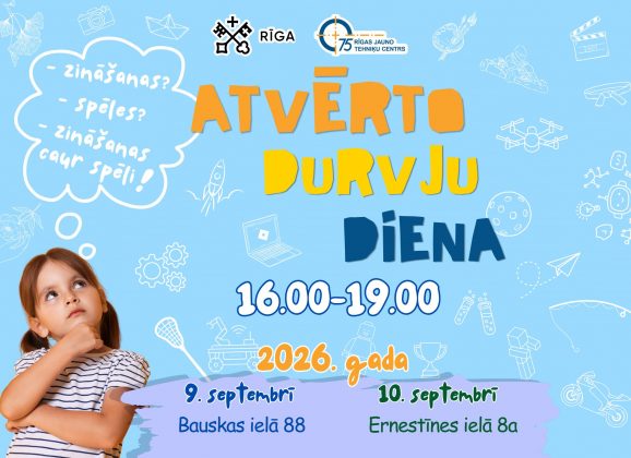GAIDĀM TEVI ATVĒRTO DURVJU DIENĀS