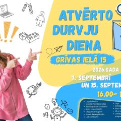 ATVĒRTO DURVJU DIENAS IĻĢUCIEMĀ!