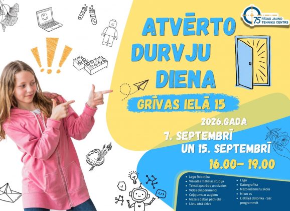 ATVĒRTO DURVJU DIENAS IĻĢUCIEMĀ!