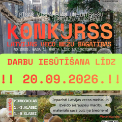 Aicinājums piedalīties STEM jomas dabaszinātņu konkursā “Latvijas veco mežu bagātības”